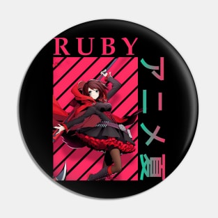 Ruby Rose RWBY Hyousetsu Teikoku Pin