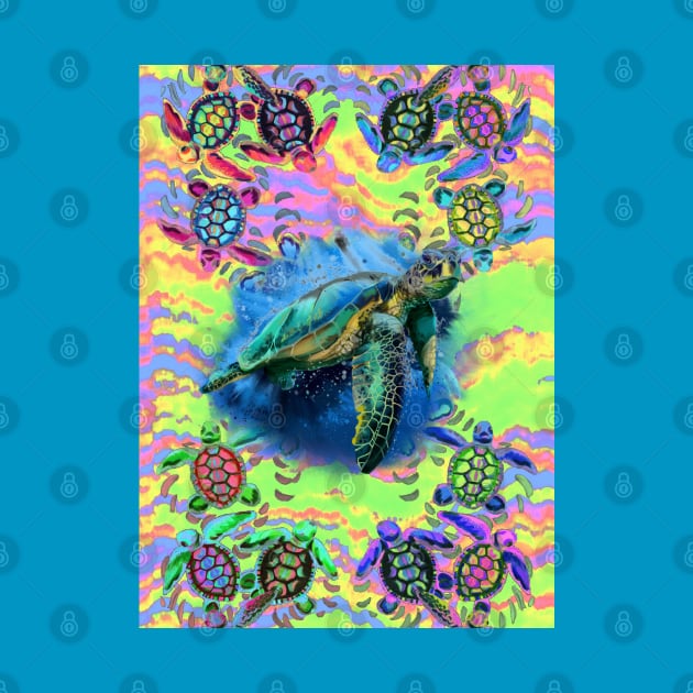 The Colors of Turtle by rickyrickbob