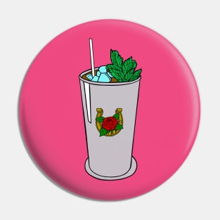 Derby Style Mint Julep Pin