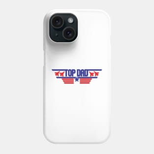 Top Dad Top Gun Logo Phone Case