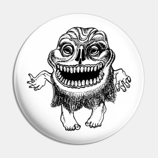 Scary brownie or goblin Pin