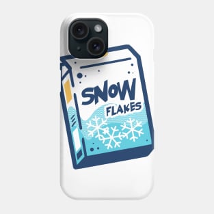 Snow Flakes Cereal Phone Case