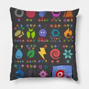 Type Chart Pillow