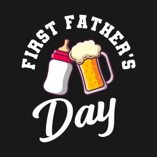 First Father's Day First Dad's Day Gift T-Shirt