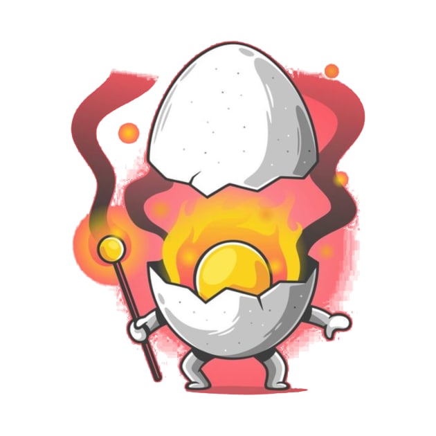 mysterious egg with energy by t-shiit