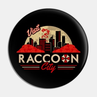 Raccoon City Pin