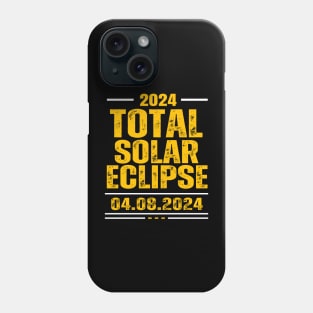 Total Solar Eclipse 2024 Phone Case