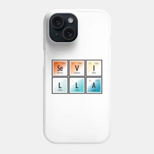 Sevilla City | Periodic Table of Elements Phone Case