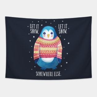 Let It Snow (Somewhere Else) Tapestry