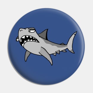 Cartoon Shark Pin