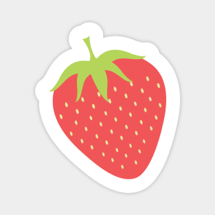 Strawberries Pattern Magnet