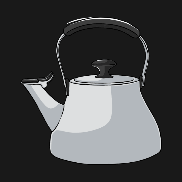 Kettle Tea Coffee Caffeine Drink by fromherotozero