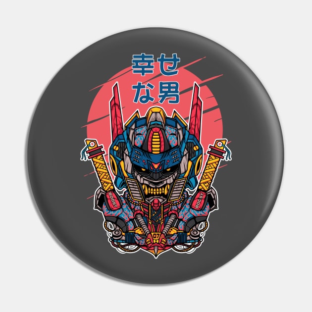 Mecha Prime Destroy Modea Pin by HappymanStudio