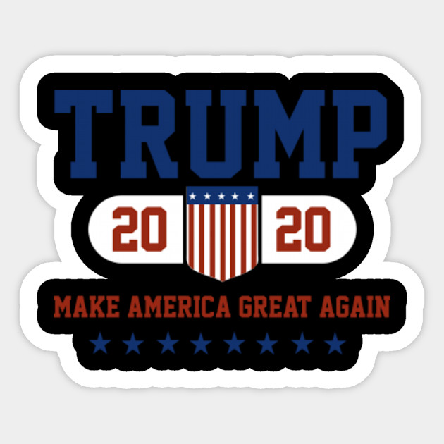 Trump 2020 Make America Great Again Trump 2020 Aufkleber Teepublic De
