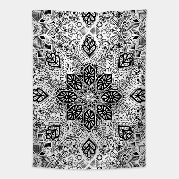 Gypsy Lace in Monochrome Tapestry by micklyn