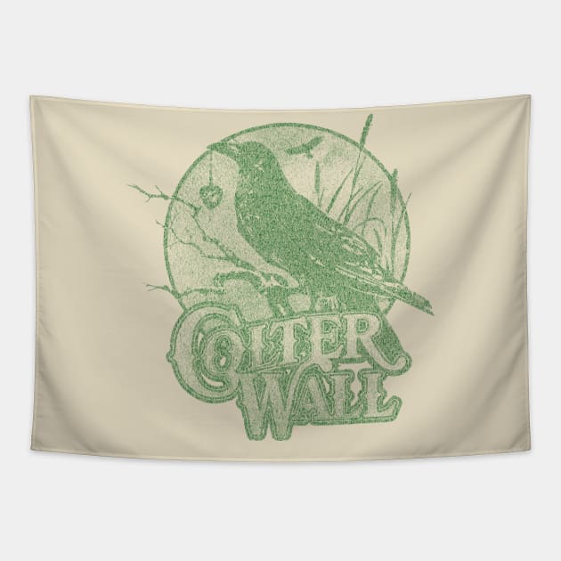 COLTER WAL PAPER//Green solid style Tapestry by Loreatees