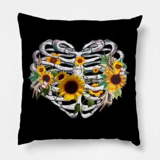 Rib Cage Floral 5 Pillow