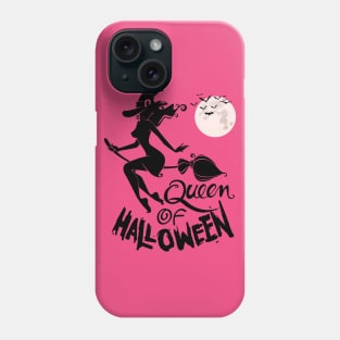 Queen Of Halloween Witch Aesthetic For Women Gift Phone Case