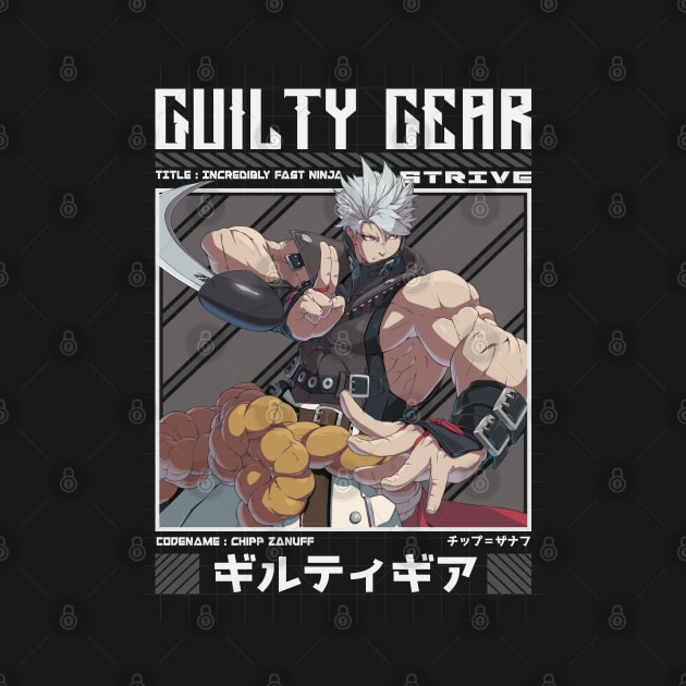 Chipp Zanuff - Guilty Gear Strive by Arestration