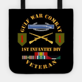 Gulf War Combat Infantry Vet w 1st ID SSI wo Map Tote