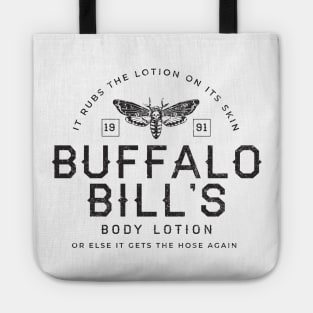 Buffalo Bill's Body Lotion Est. 1991 - modern vintage logo Tote