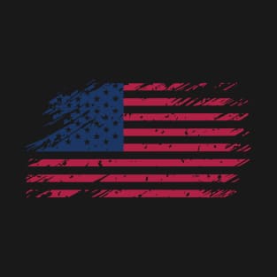 Flag USA. United States flag. American flag. National symbol of usa T-Shirt