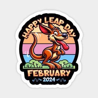 Happy Leap Day 2024 Magnet