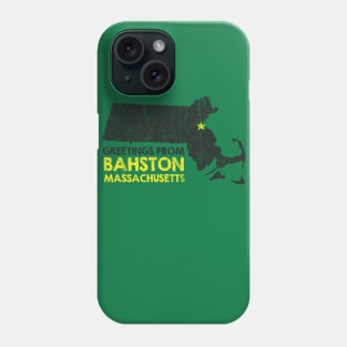 Bahston Massachusetts Phone Case