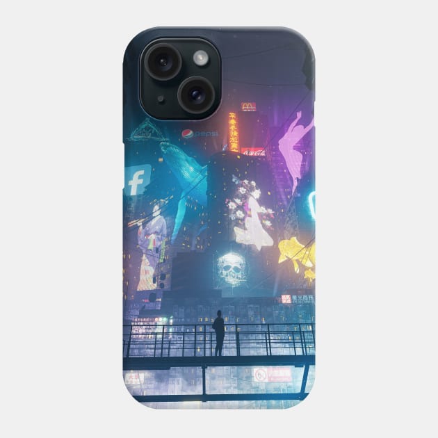 Neo Slums Phone Case by Axis Psd