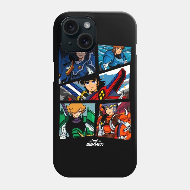 Ronin Warriors F/B Phone Case by Jones Factory