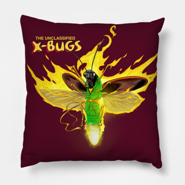 Phoenixfly Pillow by ThirteenthFloor