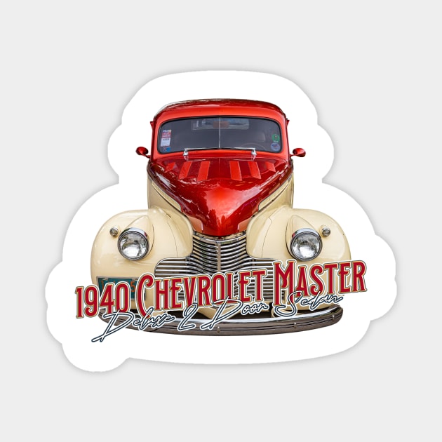 1940 Chevrolet Master Deluxe 2 Door Sedan Magnet by Gestalt Imagery