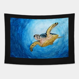 Green Sea Turtle Tapestry