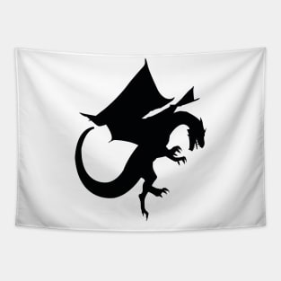 black dragon Tapestry