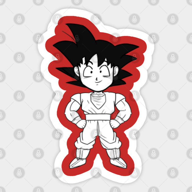 Dragon Ball Z Chibi Goku Dragon Ball Sticker Teepublic