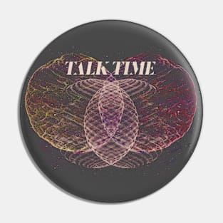 Talk Time Orb Tee Pin