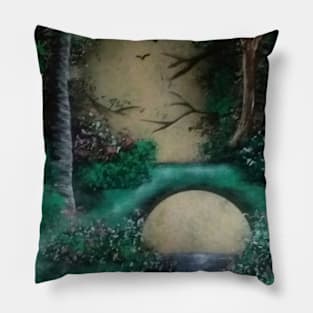 Forest Bridge Pillow