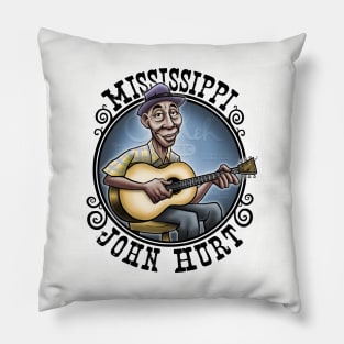 Mississippi John Hurt Pillow