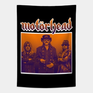 Motorhead Gradient White Tapestry