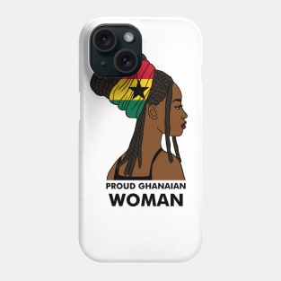 Proud Ghanaian Woman, Ghana Flag, African Phone Case