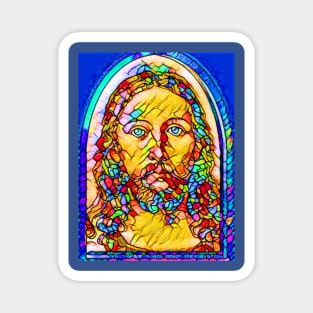 Jesus Stained Glass Magnet