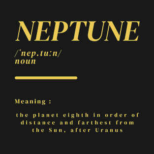 Word Neptune T-Shirt