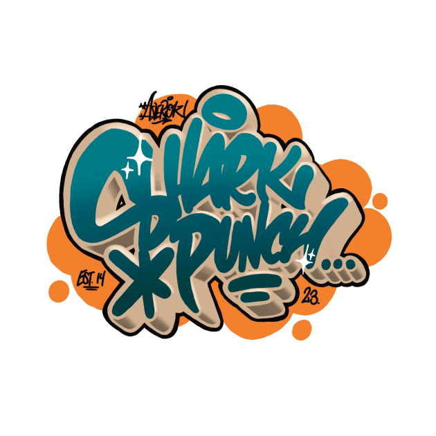 Shark Punch - Graffiti logo by Shark Punch