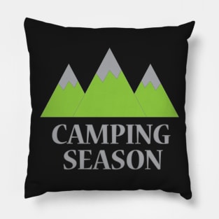 Camping Season Pillow