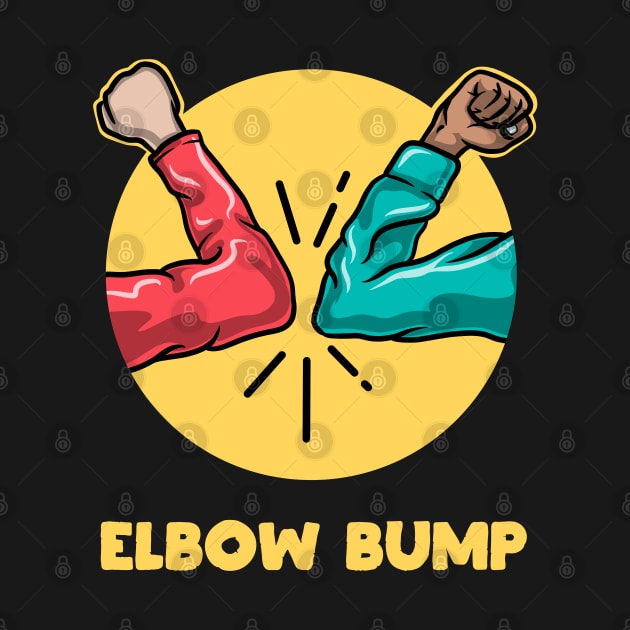 Elbow Bump High Five New Normal Greeting Funny Gift by teeleoshirts