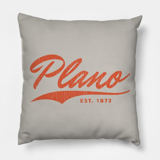 Plano, Texas Pillow by Sisu Design