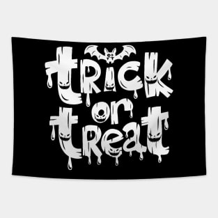 Trick Or Treat tee design birthday gift graphic Tapestry