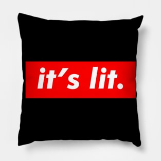 It's Lit Funny Summer Friend - Trendy Style Pillow