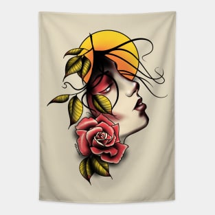 Rose Lady Tapestry