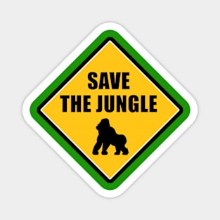 Save the jungle Magnet